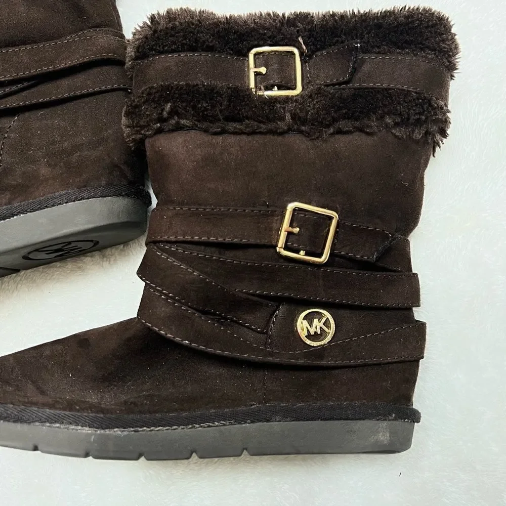Michael kors brown boots size 3 - Picture 7 of 9